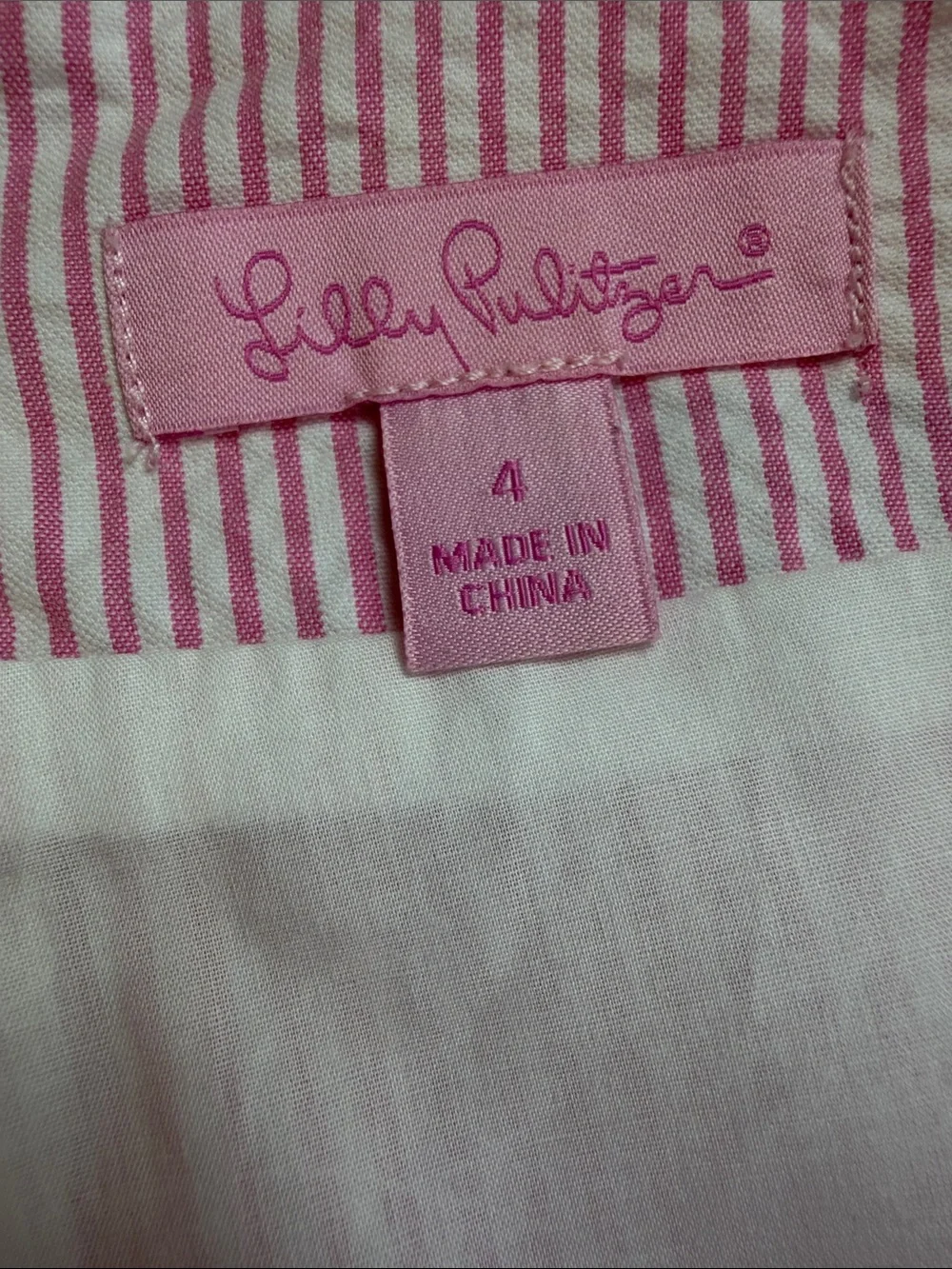 Lilly Pulitzer Pink Mini Skirt with Subtle Ruffle Hem